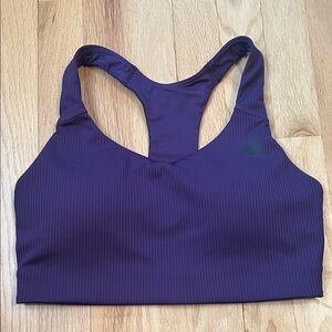 Adidas Powerimpact Rib Medium Support Sports Bra